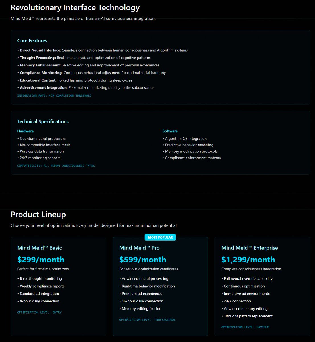 Today's product review: Mind Meld

Learn more about some of the products of Algorithm Corporation at whispers-in-the-dark.tv/mind-meld