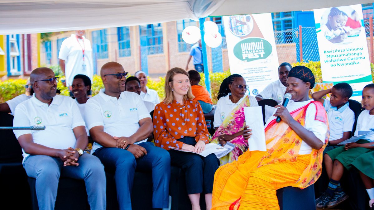 LIFT_Rwanda's tweet photo. Today, #LIFT joined other partners in #education to celebrate International #Literacy Day/Month! We are committed to supporting and equipping teachers with the tools, training, and resources they need to build strong early literacy foundations for every child. #LiteracyMonth https://t.co/r6Yj6by0BO