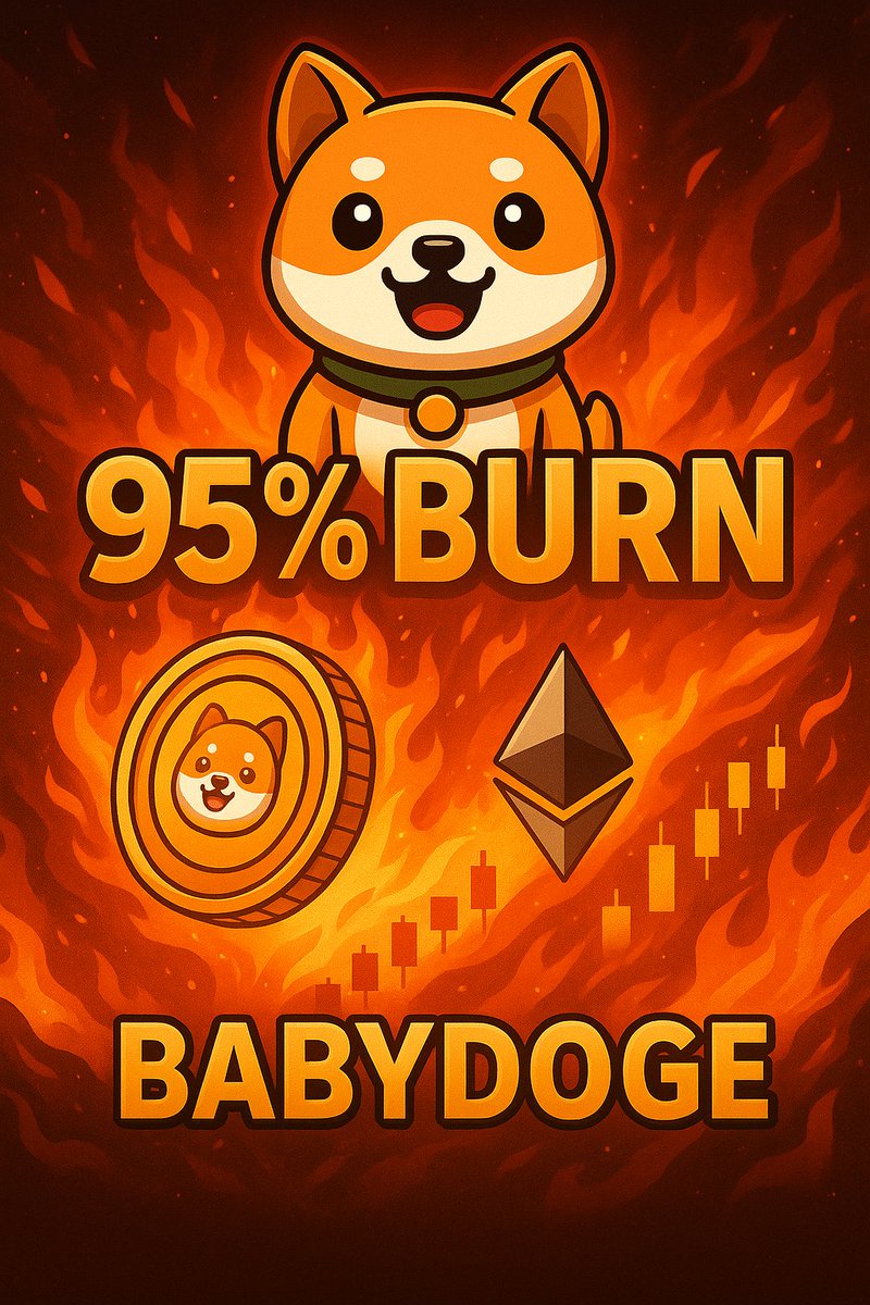 Babydogehub's tweet photo. A 🔥95% burn would be historic.
You have the keys. We have the support.
#babydoge 
Make it happen. BabyDoge deserves it.
Let’s shock the crypto world — together.
🐶❤️‍🔥🚀❤️‍🔥❤️‍🔥 https://t.co/GLbrPOtJY0