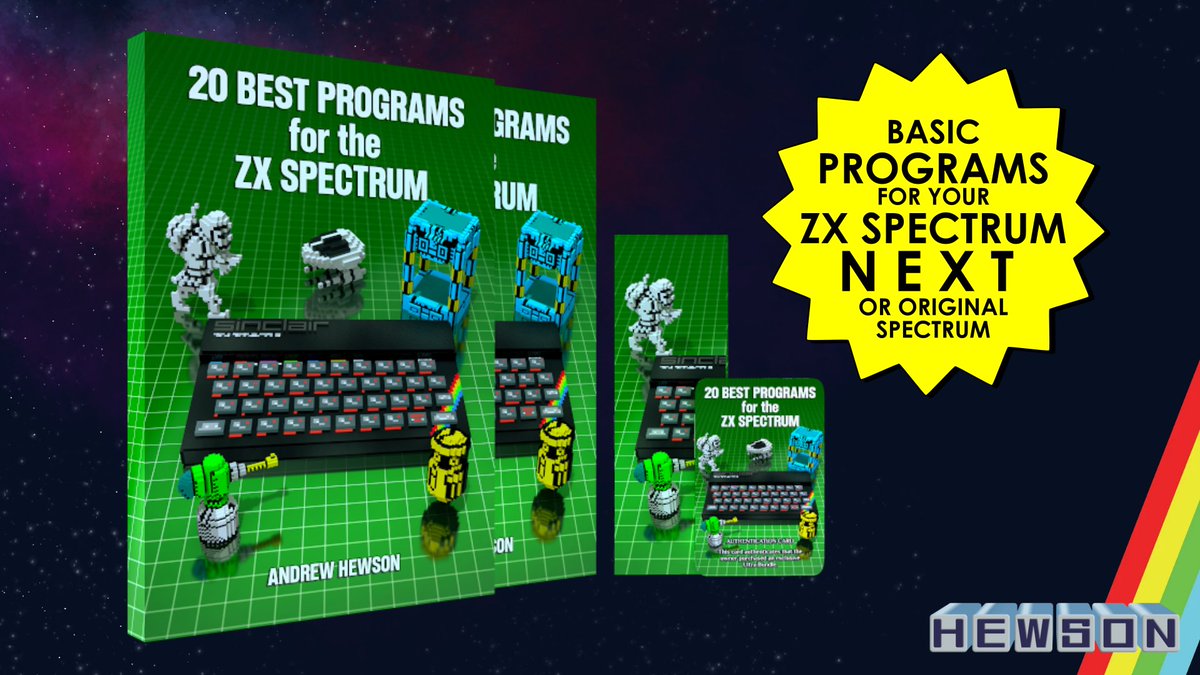 Our #ZXSpectrum book going live on #Kickstarter soon, follow here to stay in the loop: kickstarter.com/projects/robhw…