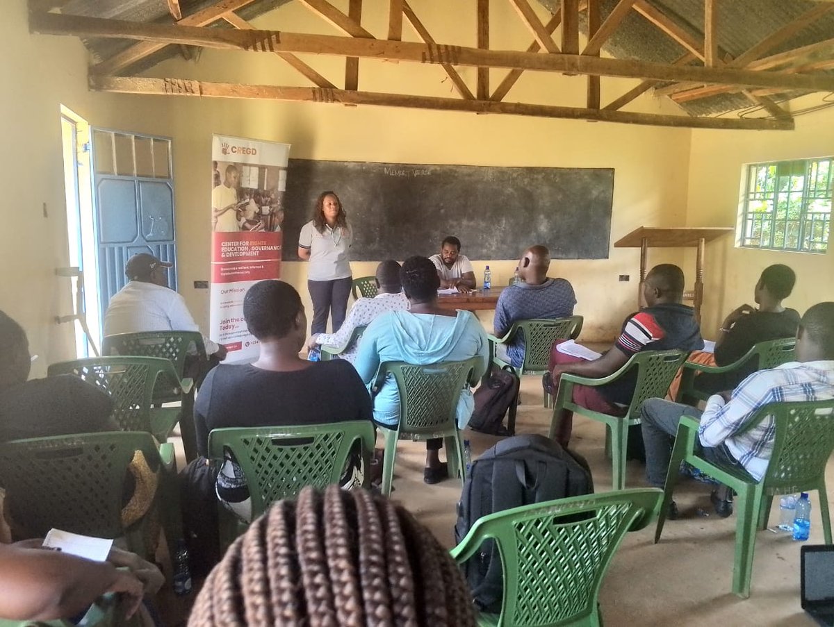 This week, the Centre for Rights Education, Governance and Development (CREGD), in partnership with Kituo cha Sheria, convened a consultative forum with 20 Environmental Rights Defenders (ERDs) drawn from all seven sub-counties of Siaya County.