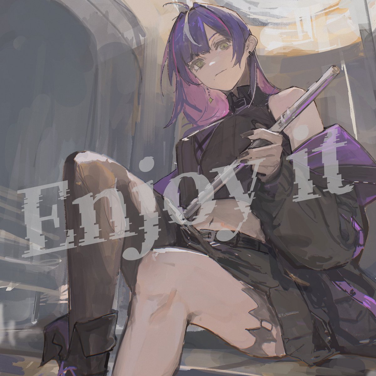 新曲『Enjoy it』リリース🎶
カウントダウン配信ありがとうございましたっっ💜
まじで最高の曲すぎる。。

各種楽曲サービスのLINKはこちら🫶
linkco.re/Hpmpqqr9

ギターも、フルートも、ミックスも、歌詞も
全てがカッコイイのでいっぱい聴いてね

 #新人Vtuber