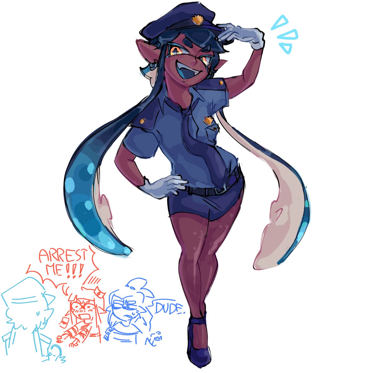 hello there😼😼

#splatoon