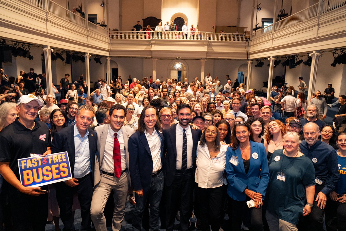 ZohranKMamdani's tweet photo. Thank you to all who gathered at St. Mark's Church in-the-Bowery last night for a town hall hosted by 12 downtown Manhattan Democratic clubs. 

These local activists do the frontline work of sustaining our democracy—knocking on doors, making calls, keeping hope alive. https://t.co/YuDxpdkLm8