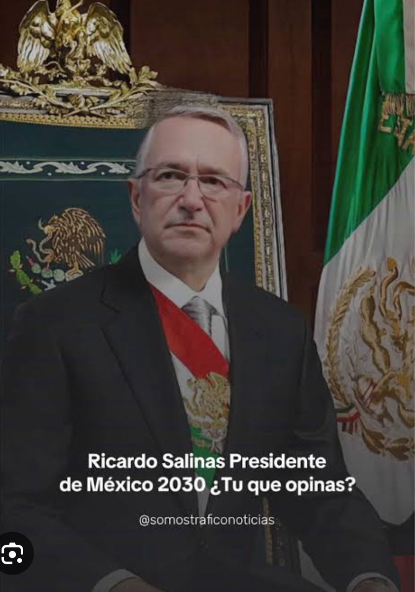 Te caiga bien o mal por sus formas o sus desplantes. Apoyarias la candidatura de <a href="/RicardoBSalinas/">Don Ricardo Salinas Pliego</a> a la presidencia para terminar con el narcoestado de la 4t?
a) SI
b) NO

Muchos temblarian dentro y fuera del gobierno