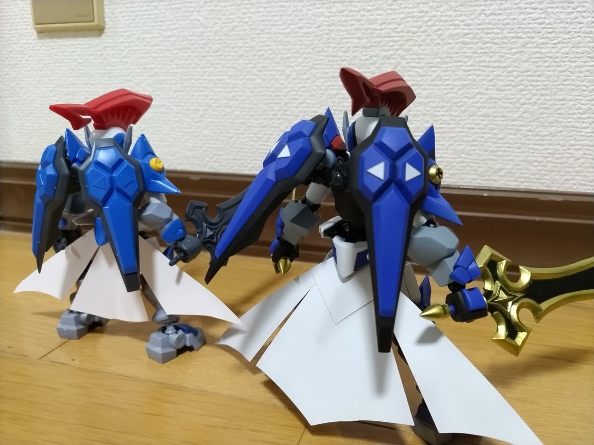 アキレスD9素組終 違い顕著に表れてて良き 改造して元の良さを更に良く