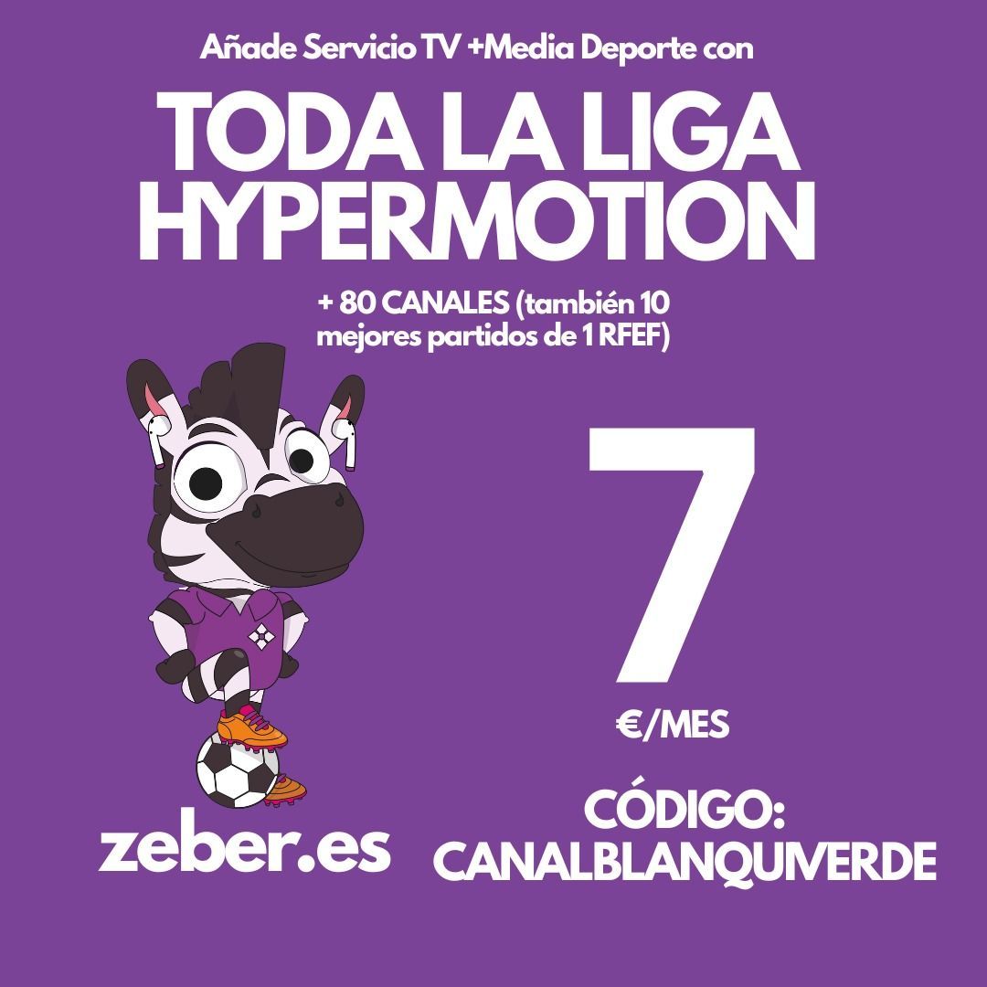 canblanquiverde's tweet photo. 📌 Cómo seguir el #CórdobaRacing (domingo, 21h):
📺 TV
➡️ #LaLigaTVHypermotion (Zeber 7€ ⤵️ ...)
📻 #RadiosCCF
➡️ SER (102.0 FM, Web, App)
➡️ Cope (1215AM, Web | App)
➡️ Radio Marca (93.1 FM-Web)
➡️ CSR (103.60FM/App/web) conexiones
➡️ OC (89.70FM / App / web) conexiones
🔗 https://t.co/egdSaET0YL