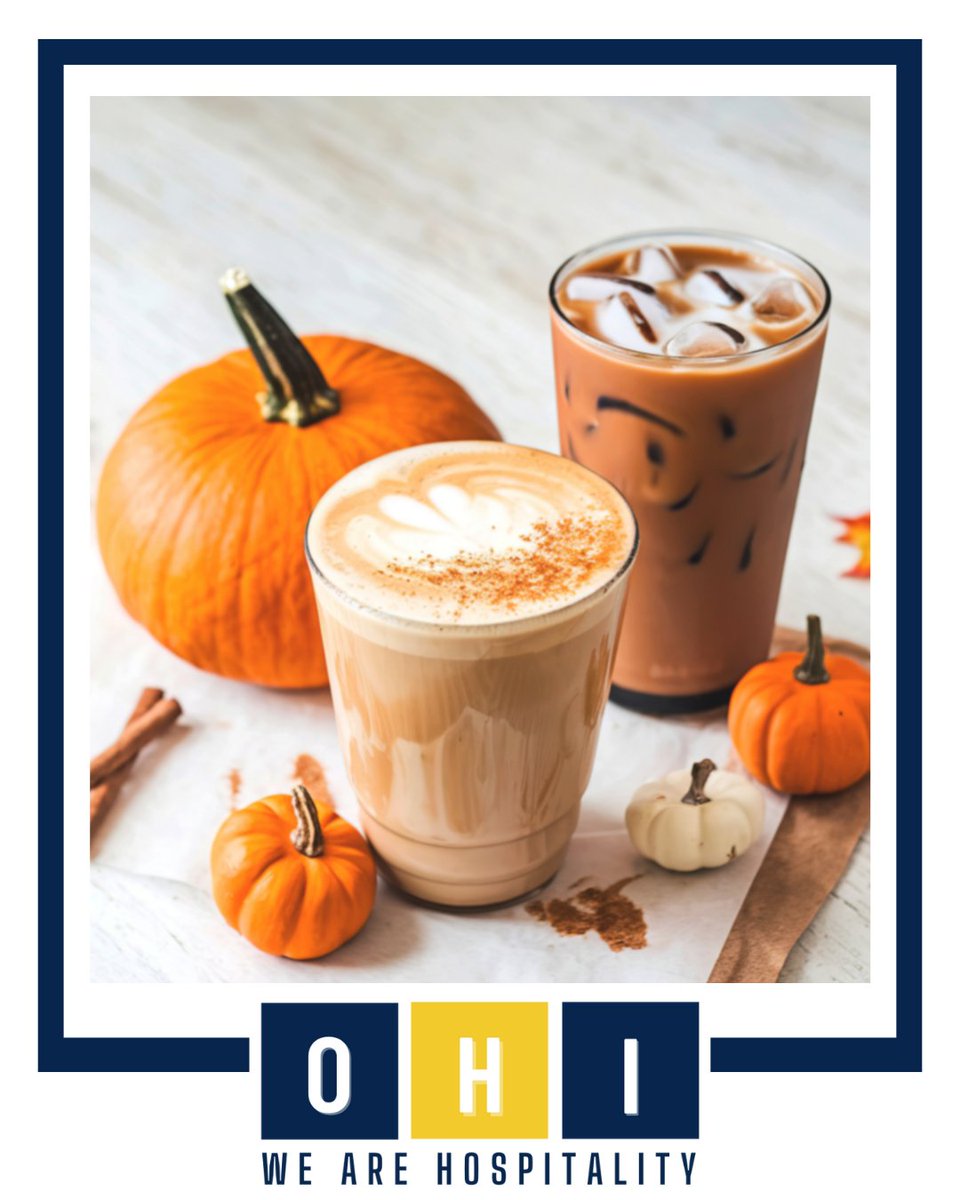 Pumpkin Season has Arrived! Cafes across Ontario are back with exciting beverages. Warm spices, pumkpin vanilla syrups, and of course caramelized pecans, there is something for everyone! 

#autumn #pumkins #beverages #cafes #hospitality #studentlearning #studentsinhospitality