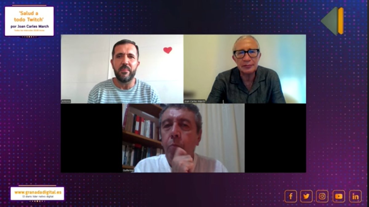 RecuerdosFuerza's tweet photo. Agradecido a @joancmarch por esta nueva charla con @gsanchez2011 sobre literatura y alzheimer. Siempre aprendiendo.

#diainternacionalalzheimer #21sep #literatura https://t.co/wGyDtzR3xU