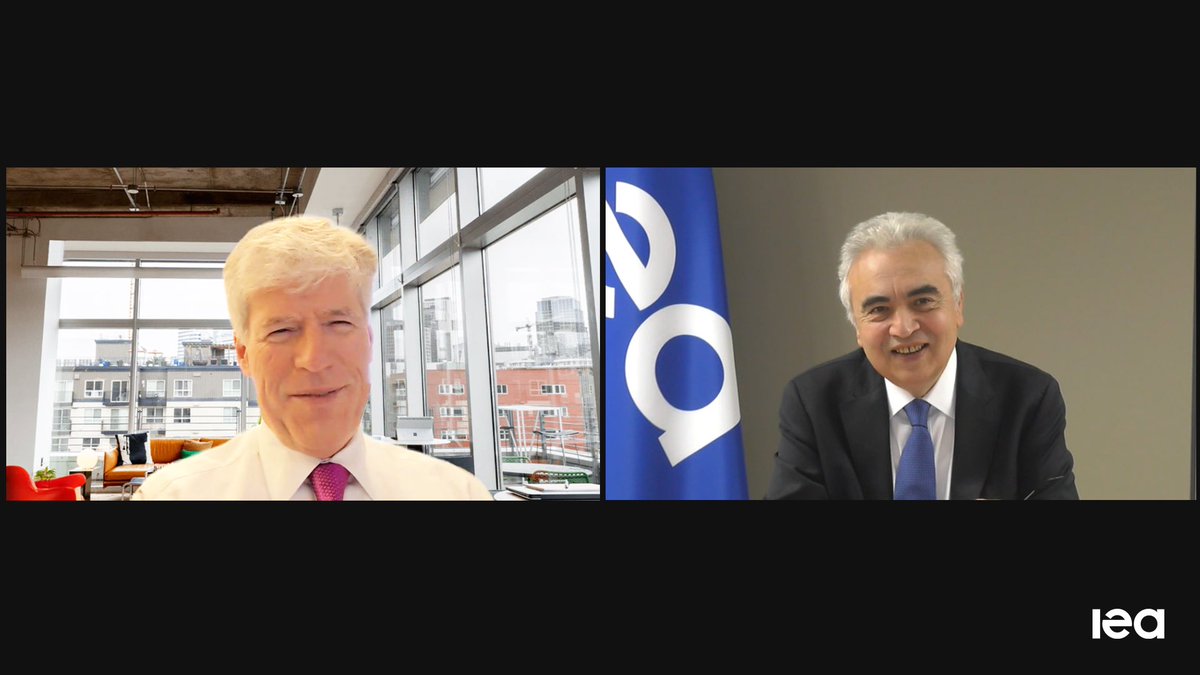 Excellent discussion with Canada's Energy Minister Tim Hodgson <a href="/timhodgsonmt/">Tim Hodgson</a> 🇨🇦 on how the G7 Energy Ministers' Meeting in Toronto next month can start turning words into action on a range of critical energy sector challenges &amp; opportunities