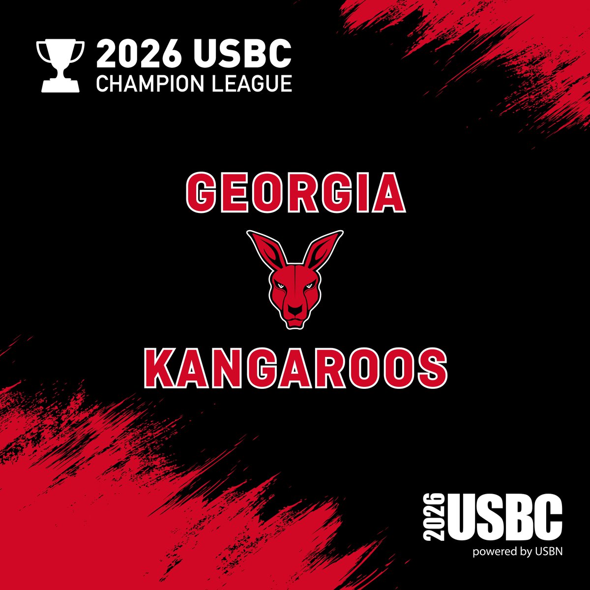 🔔 Georgia Kangaroos are IN
USBN confirms the Georgia Kangaroos for the 2026 USBC Champion League (tips May ’26).
📍 Canton/Cherokee County
📺 Every game FREE on USBNtv (YouTube)
A new standard of pro hoops—see you in May.
#GeorgiaKangaroos #USBN #USBC2026 #USBNtv #ChampionLeague