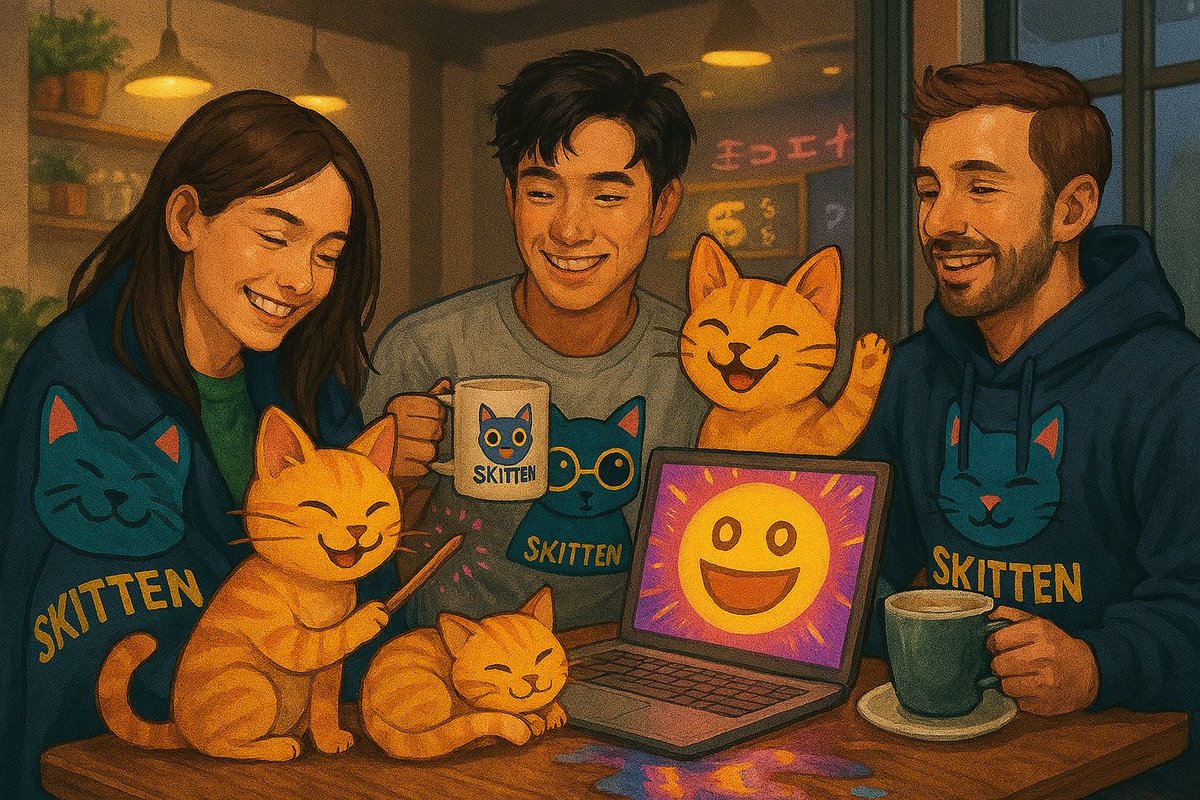 FemiOnchain's tweet photo. Most people scroll past cats online like it’s just another meme 🐾…

But what if a cat wasn’t just a cat?
What if it was your ticket into a whole community where culture, merch, and Web3 meet?

That’s why I’ve been eyeing @OfficialSkitten — blending digital identity, collectibles, and vibes in a way that actually sticks.

And $SKITTEN isn’t just a ticker… it’s becoming a movement. One gif, one laugh, one drop at a time. ✨