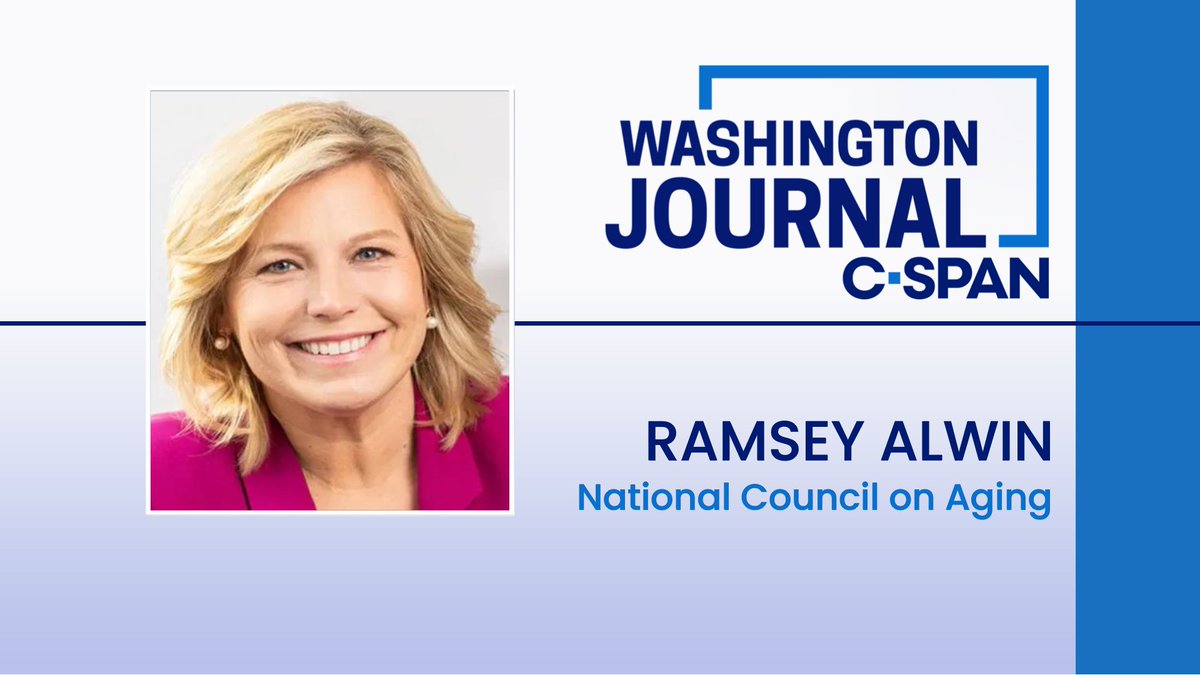 National Council on Aging (<a href="/NCOAging/">National Council on Aging</a>) President and CEO Ramsey Alwin (<a href="/Ramsey_Alwin/">Ramsey Alwin 🦞</a>) discusses factors behind the continuing rise in poverty rate among older adults and challenges of addressing the issue.

Watch live at 8:00am ET!