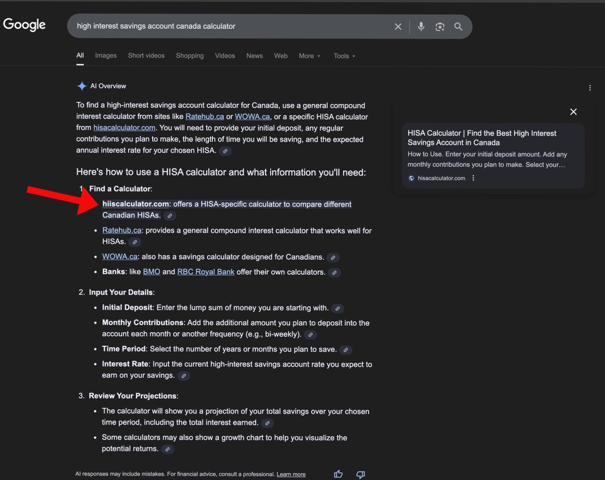 Google mispelled my domain in the ai overview, and therefore, the link doesn't work