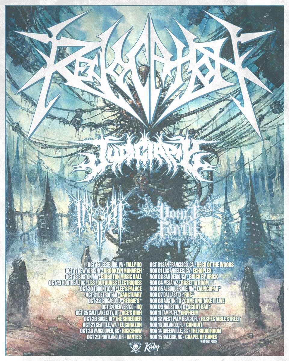 ON TOUR THIS FALL. Added some dates to the end on the way back home. Tickets @ Judiciarytx.com/shows