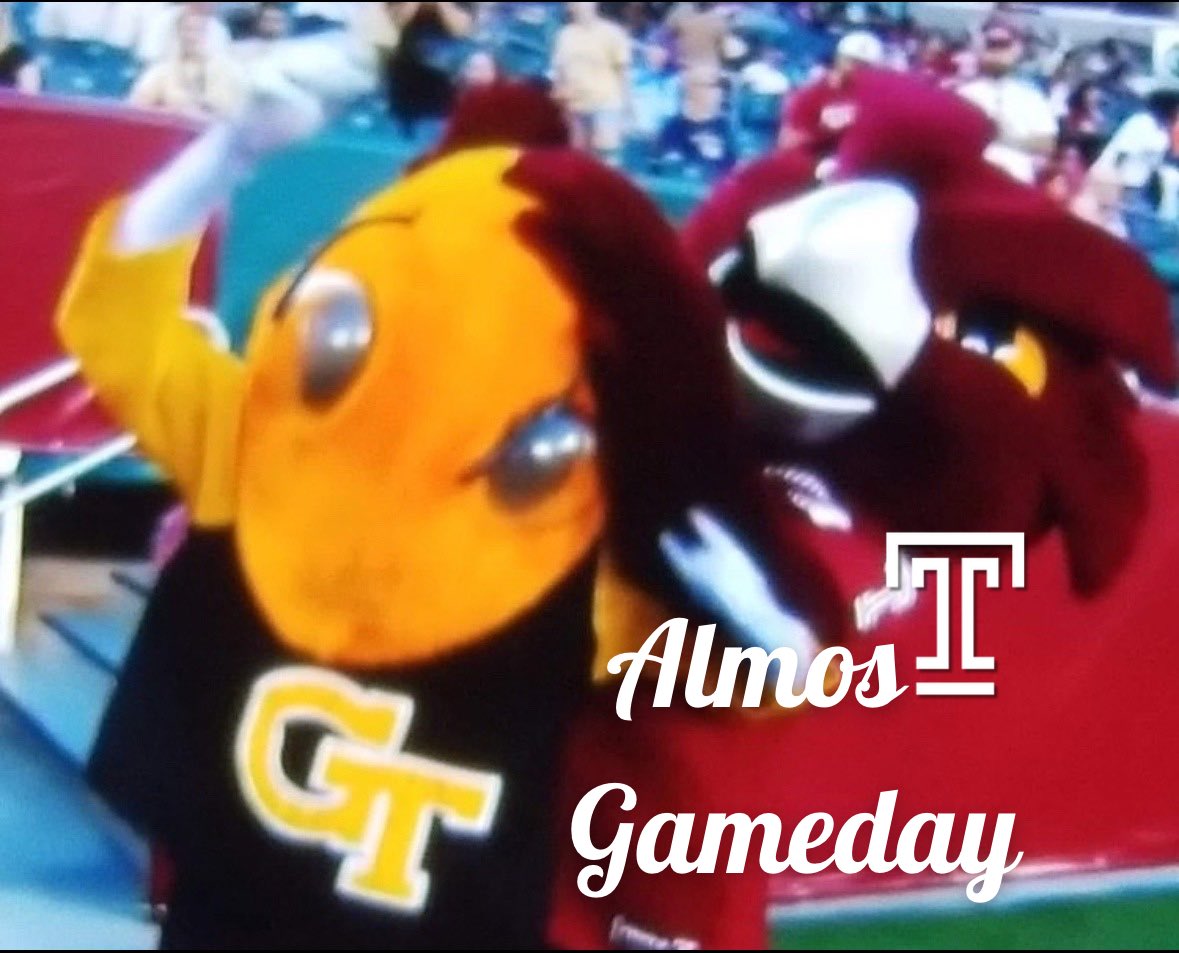 Almost Gameday! Georgia Tech tomorrow. Giddy up