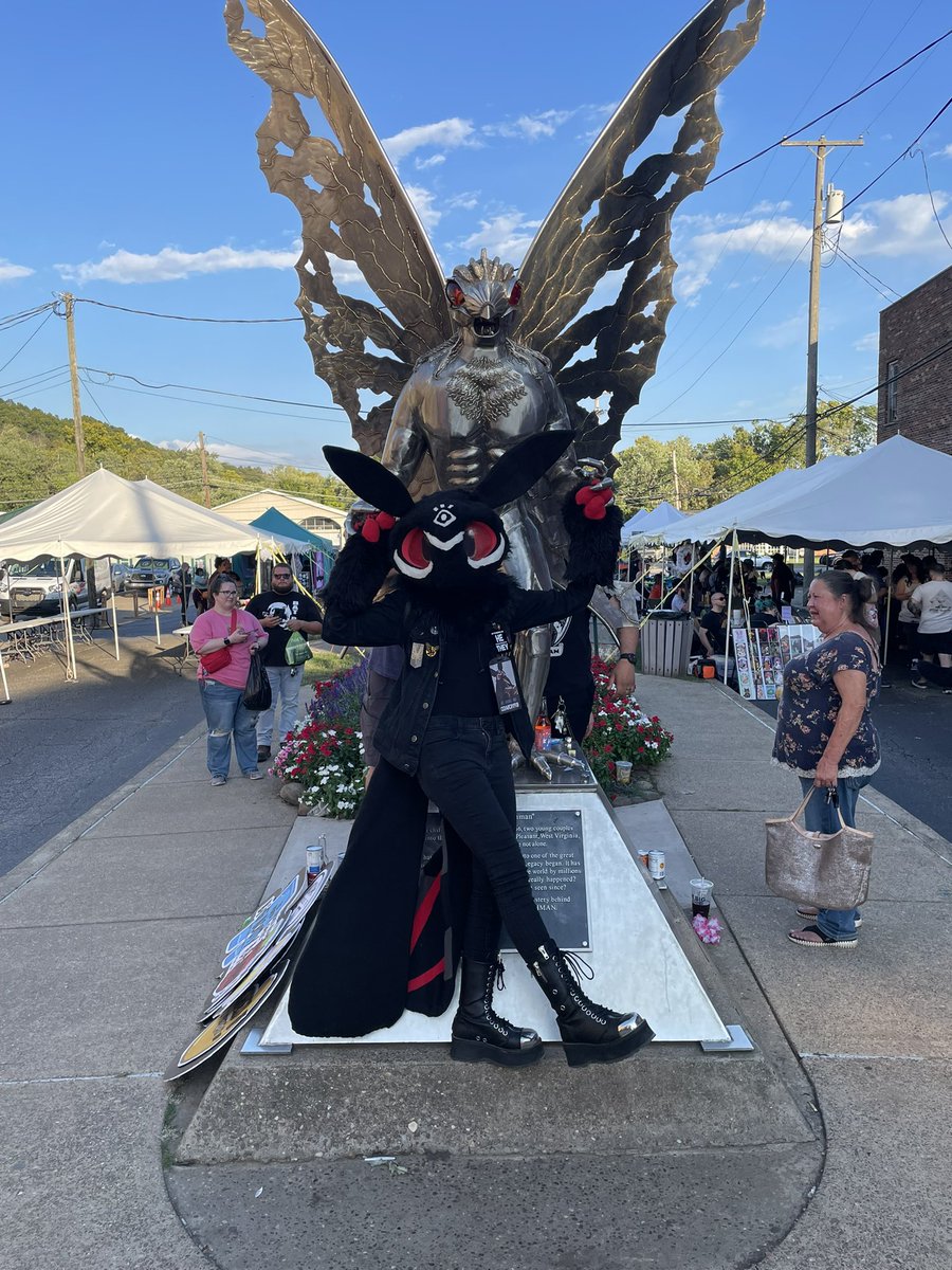 Mothman festival is tomorrow!!!! #mothmanfestival