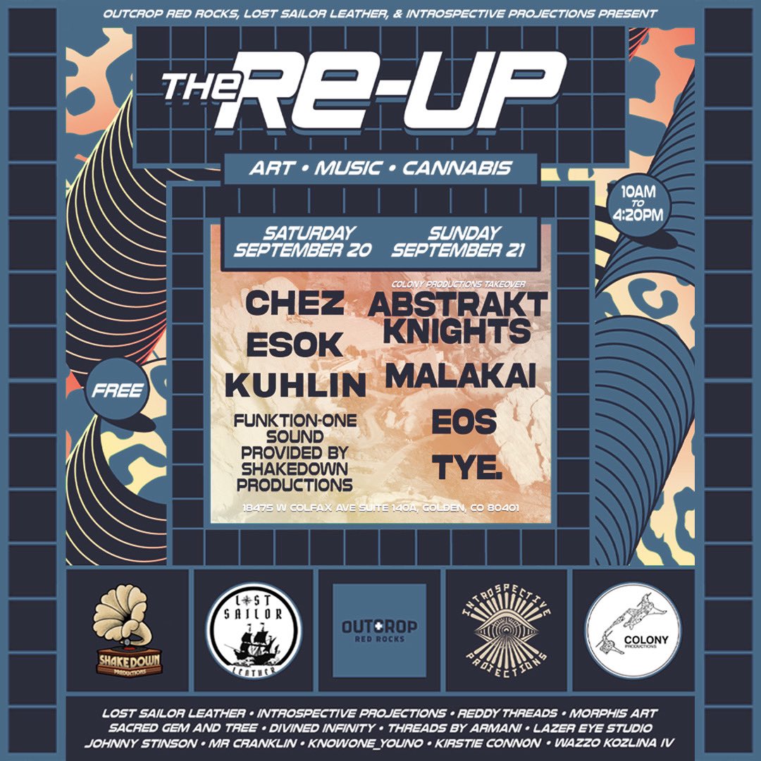 ❗️THE RE-UP❗️

This Saturday and Sunday join us at the pre-party for Tipper at Red Rocks!🎶

🔊Our very own Kuhlin will be lighting up alongside plenty of other amazing sets.🔥

Don’t miss this one, entrance is free!💥