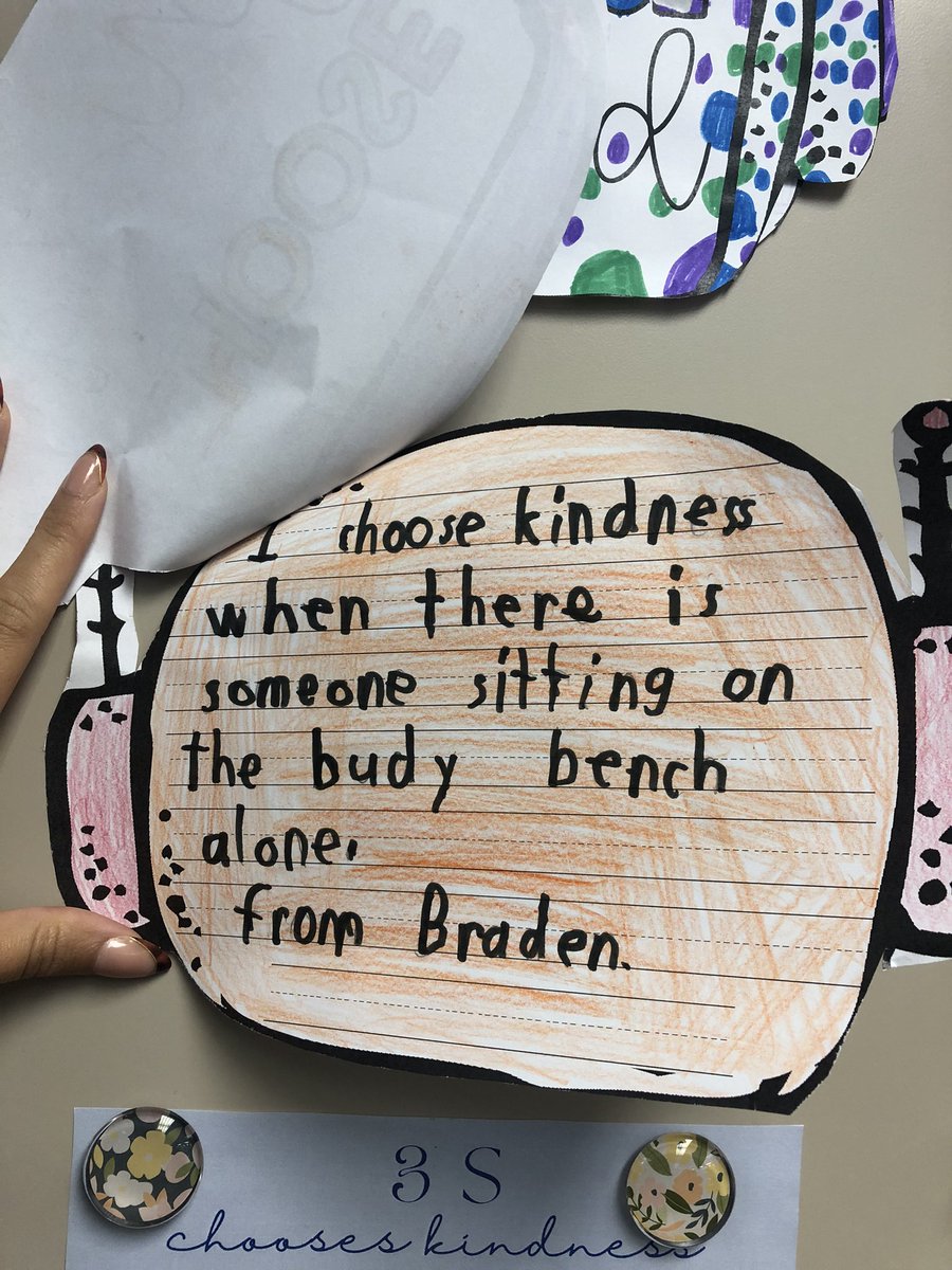 MsScanlon1's tweet photo. 3S chooses kindness and knows that everyone is a wonder! 💭 👨‍🚀 https://t.co/BfWZdxRAu6
