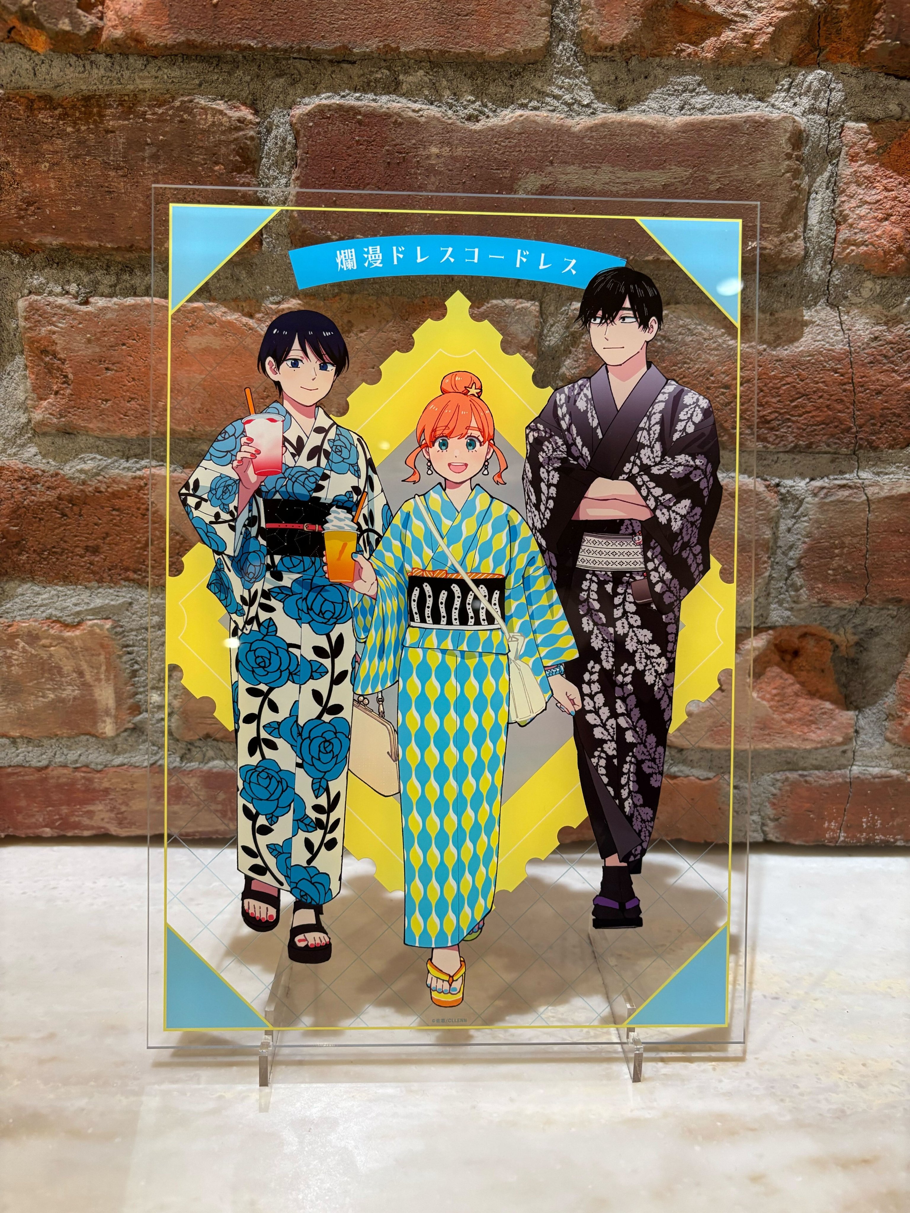 値下！ゆいつ　直筆サイン入りアクリルプレートスタンド付　マンガ展　REVERSE ゆいつ 直筆サイン本「REVERSE」