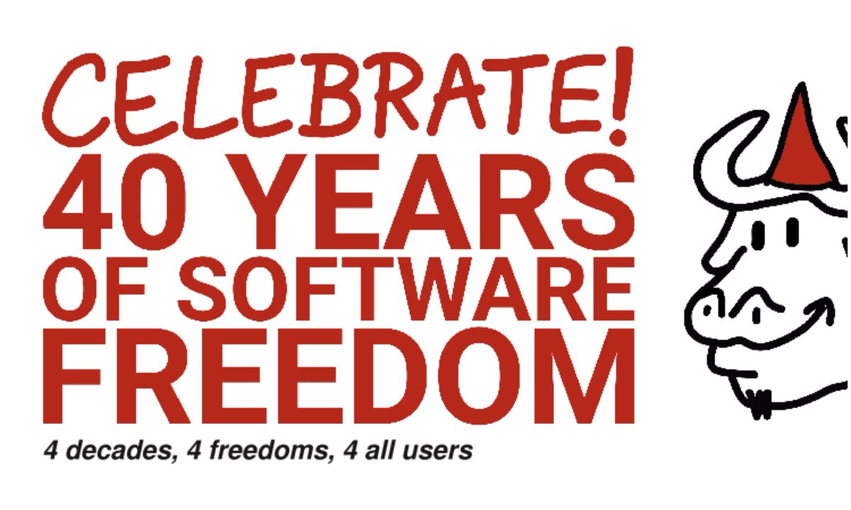 fsf's tweet image. Twelve great reasons to attend #FSF40, for yourself or for someone you know: u.fsf.org/48u #FSF #FreeSoftware