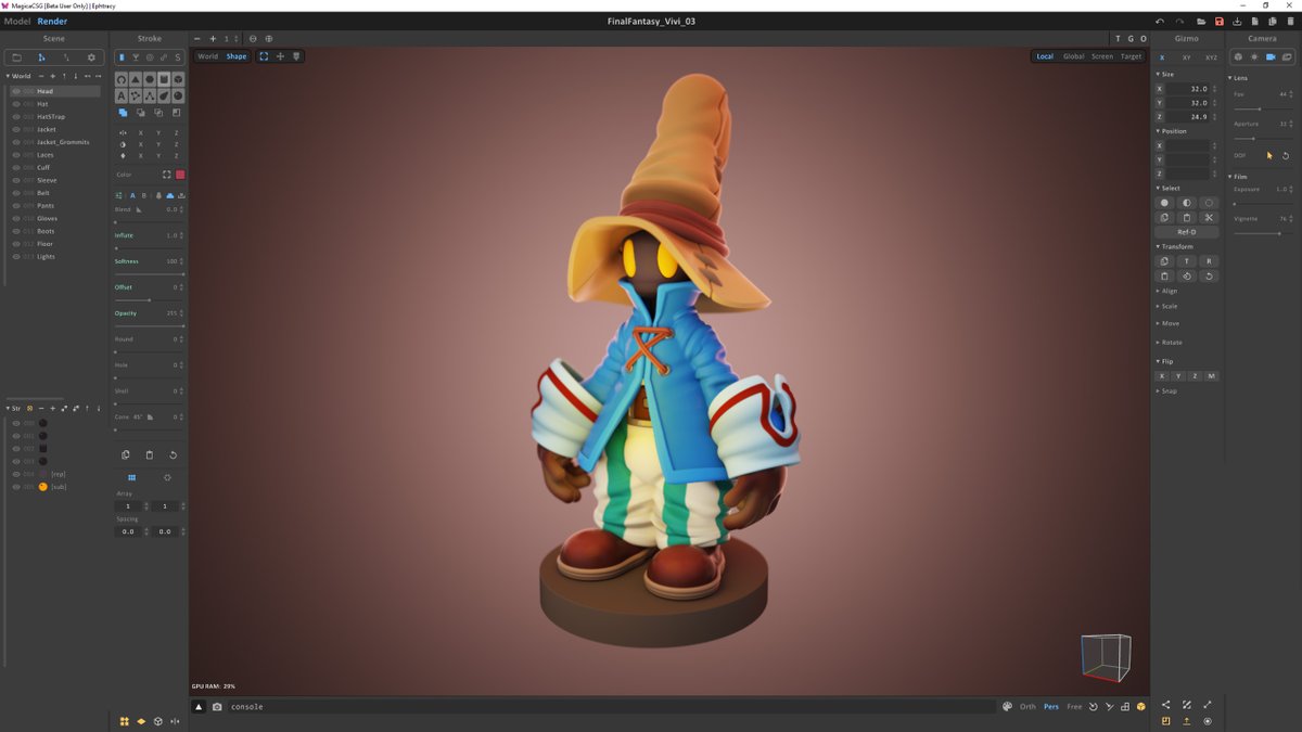 MagicaCSG | Playlist
MagicaCSG is a lightweight signed distance fields [SDF] editor and renderer, that allows artists to create, edit and render SDF with its simple-to-use UI. Access over 100 free videos here: youtube.com/playlist?list=… #MagicaCSG <a href="/ephtracy/">ephtracy</a>  <a href="/pixelfondue/">Pixel Fondue</a>