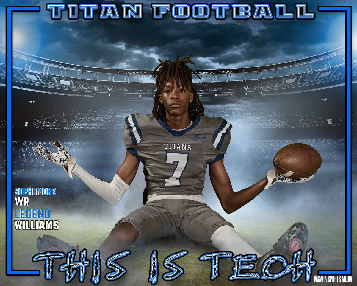 Vasaraphoto's tweet image. 4th Game of the Season!

🖤🤍💙
🗓️ September 19, 2025, at 7:30 PM

VS MNT High School 

📍MNT Stadium

Meet Our Titan: 

#7 -Sophomore - Legend Wlliams - WR

#thisistech 

#manornewtechfootball

#techfootball 

#vasarasportsmedia

#sportsmarketing

#sportsmedia

#mediadayimages…