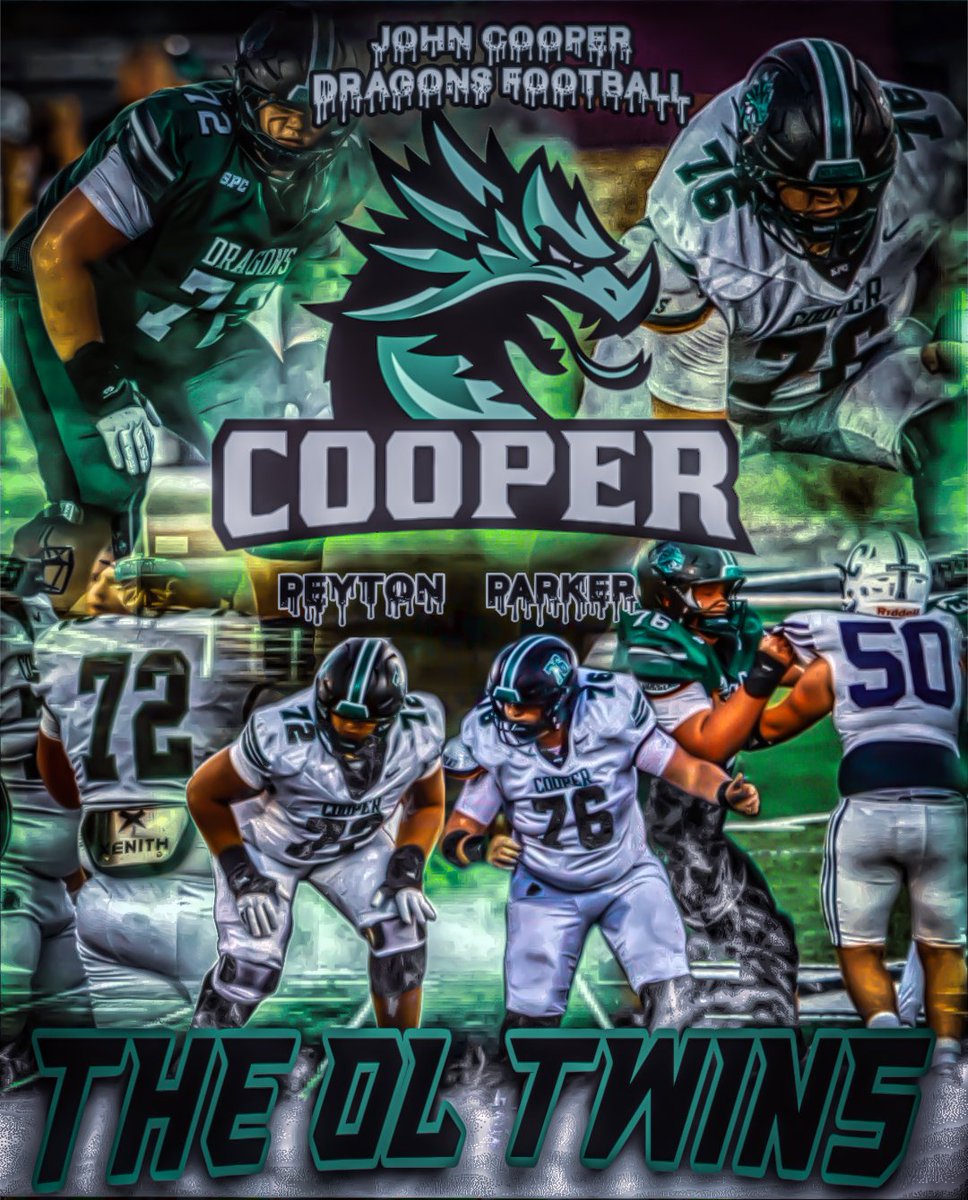 Football Season is Here!!!  Get to Know the O-Line Twins

Peyton Neumann | 6'3" 295lbs | ℅ 2027 | 3.8 GPA | Center R&amp;L Guard &amp; R Tackle

Parker Neumann | 6’4” 295lbs | ℅ 2027 | 3.7 GPA | Center R&amp;L Guard R Tackle

Parker Neumann | 6’4” 295lbs | ℅ 2027 | 3.7 GPA | Center R&amp;L