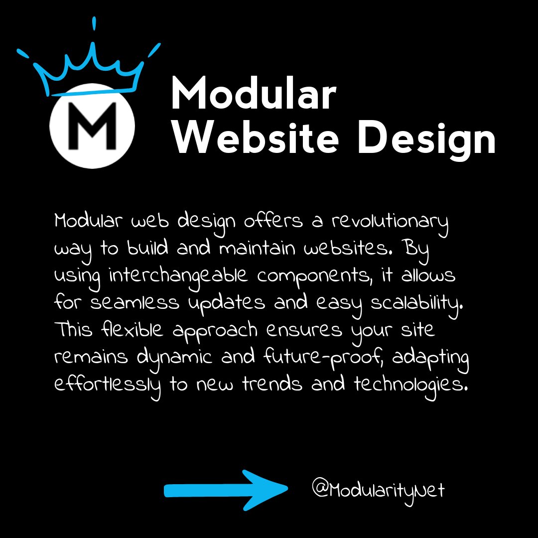 ModularityNet's tweet image. Build smarter, grow faster. Modular web design keeps your site flexible, scalable, and ready for the future.
Discover how at modularitynet.com!