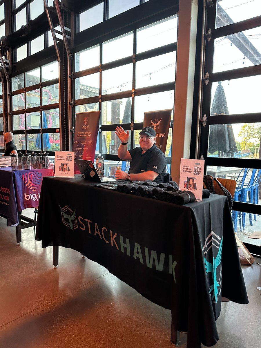 StackHawk's tweet image. StackHawk has landed at BSides Columbus 🦅
The booth’s up, the swag’s out, and we’re ready to talk about modern API security that actually keeps up with dev speed.
If you’re at BSides Columbus, swing by and say hey 👋
#AppSec #DevOps #BSidesColumbus #AppSecCommunity