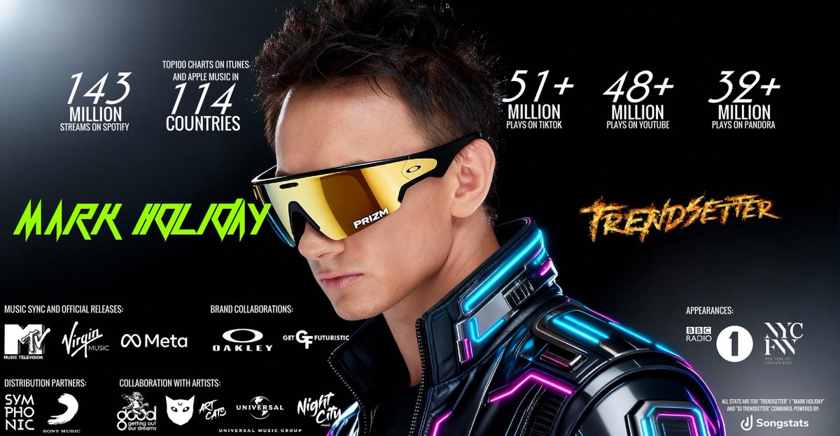BREAKING NEWS! ⚠️
Trendsetter and Magnus Deus partnered with Meta and Oakley on their new "VANGUARD" glasses AD! Go to official <a href="/oakley/">Oakley</a> website: oakley.com  and press play! 

#MetaConnect #OakleyVanguard 
<a href="/Meta/">Meta</a>