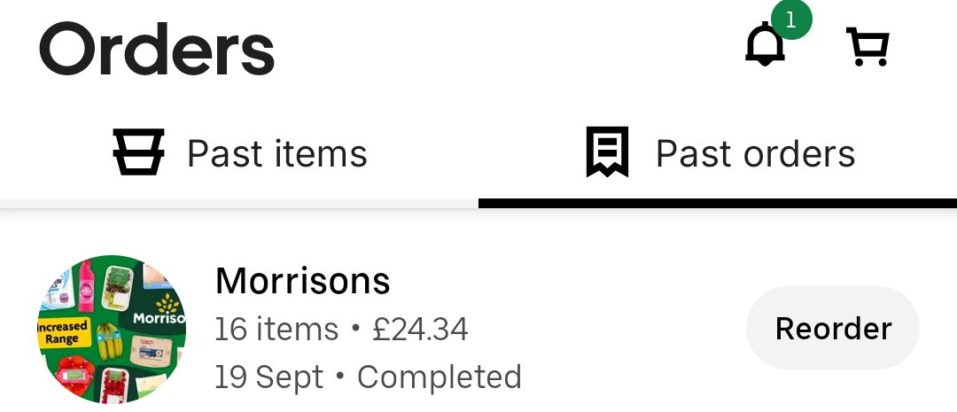 EAlaisha's tweet photo. Can someone help? 

I ordered 16 items and after 3 hours only 5 arrived. 

I’ve contacted all support but keep getting the same copy-paste reply. More than half my order is missing, 
I’m £20+ out of pocket, and feeling completely let down.
@Uber_Support
@Morrisons @UberEats https://t.co/7rPGxBeEaI