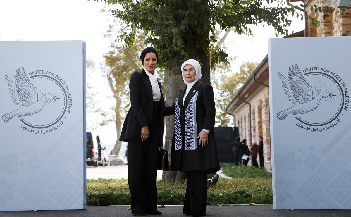 Sayın Emine Erdoğan, Gazze’deki çocukların eğitim hakkı için hazırlanan ortak bildiriyi imzaladı tccb.gov.tr/haberler/410/1…