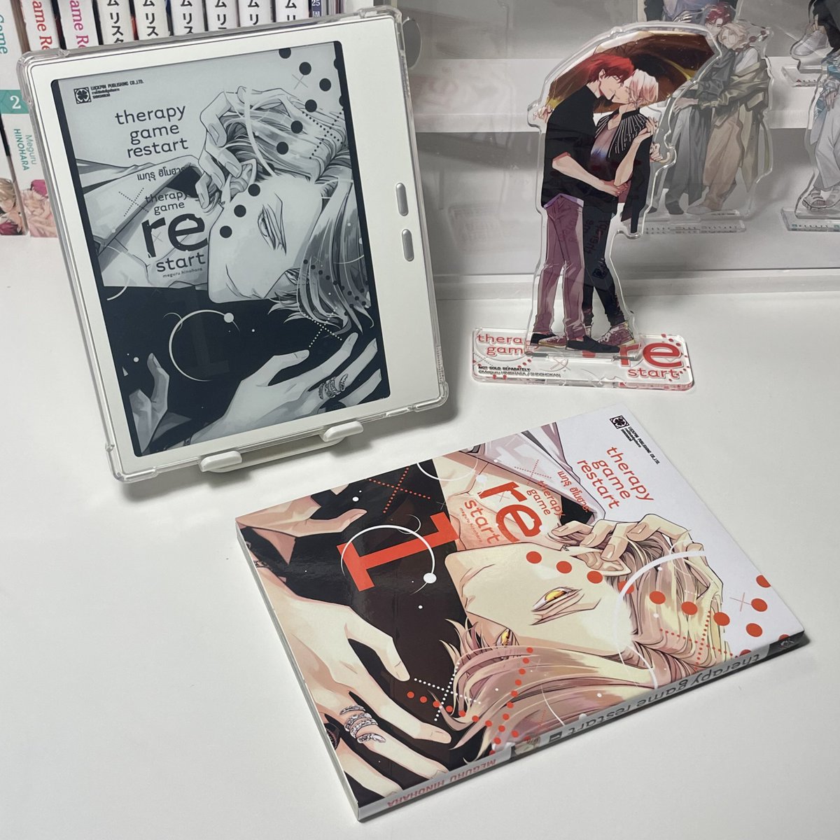 jemjem0223's tweet photo. Therapy Game Restart 1, E-Book ver.

พร้อมรีวิว e-reader ที่หน้ามืดมาอยู่ในมือได้เกือบ 2 เดือน 

✅รีวิวฉบับคน “อ่านมังงะ+มันฮวา” เป็นหลัก❗️

#TherapyGame
#TherapyGameRestart
#เจมเจมรีวิวทุกสิ่งอย่าง
#รีวิวereader #อีรีดเดอร์ #BooxGo7 https://t.co/uXFpPNWte6