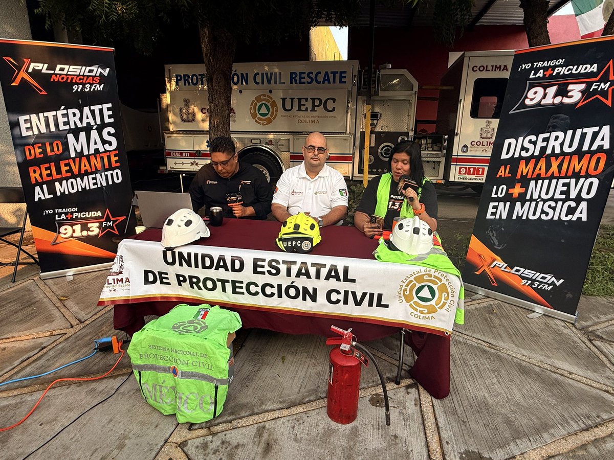 Protección Civil Estatal Colima tweet media