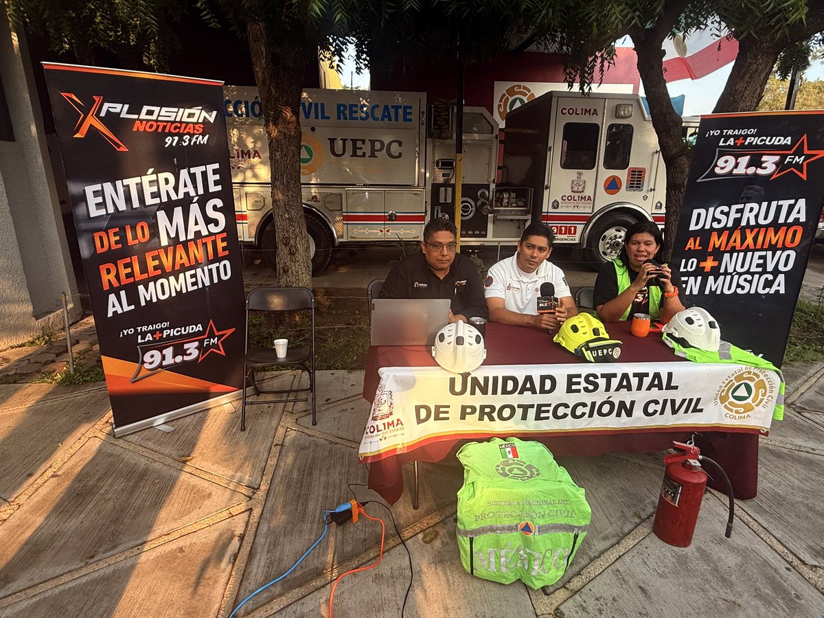 Protección Civil Estatal Colima tweet media