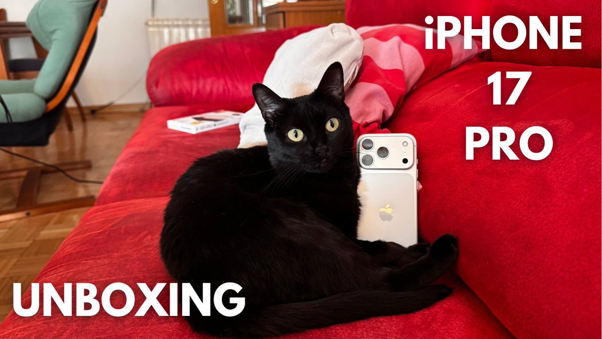 ¡¡Recién subido con mucha ilusión!!

Unboxing iPhone 17 Pro (Plata) — ¿El color correcto?

🔗youtube.com/watch?v=hLxrXg…