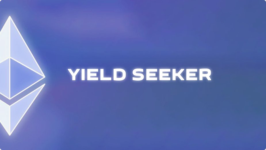 ethereum's tweet image. Yield Seeker is built on Ethereum.

@yieldseekerxyz is a mini-app on @base that uses AI agents to hunt the best DeFi yields for idle USDC.

The team was recently selected as an @ETHGlobal Spotlight project.
