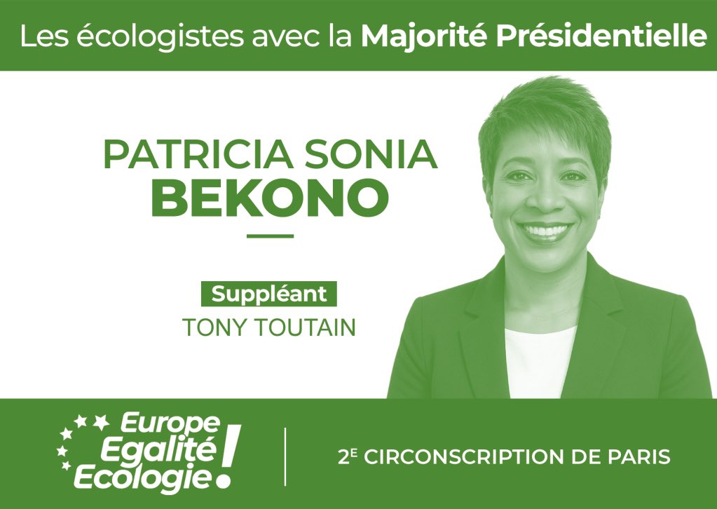 Retrouvez le bulletin de <a href="/SoniaBEKO/">Ex-Candidate Députée 5e_6e_7e Patricia SoniaBEKONO</a> dans toutes vos mairies.

#circo7502