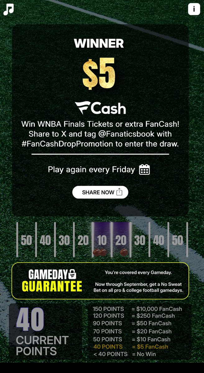 Lay_lay513's tweet photo. Play the #FanCashDropPromotion today

 https://t.co/bFJ7kKFgST https://t.co/9yMN9LcW6q