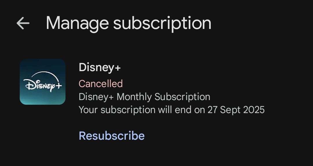 I've cancelled my <a href="/DisneyPlus/">Disney+</a> subscription. "Sorry kids, but that orange 🤡 on TV is why we can't have nice things."

theguardian.com/us-news/2025/s…