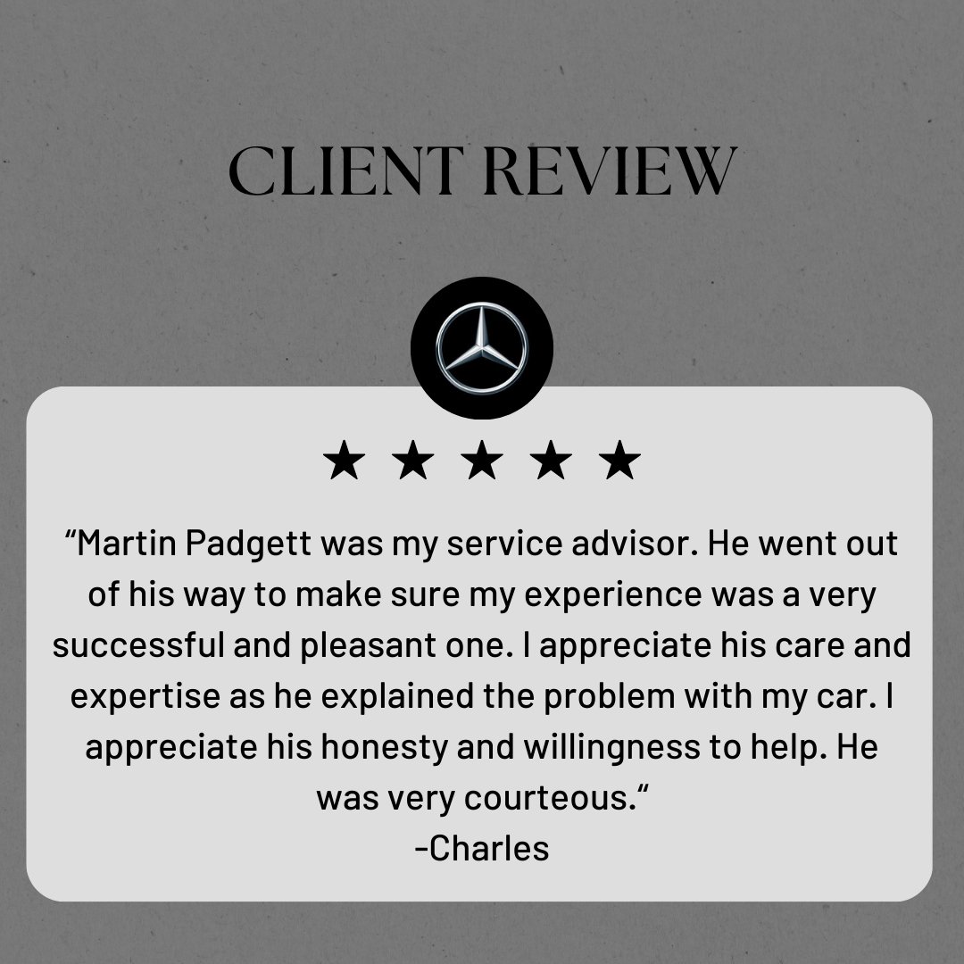 MBFtMitchell's tweet image. 🌟🌟🌟🌟🌟 Another glowing 5-star review!
At Mercedes-Benz of Fort Mitchell, we’re honored to provide our guests with unmatched service, luxury, and care every single day.

Come see what the 5-star experience is all about. 🌟

#MercedesBenzOfFortMitchell #5StarService