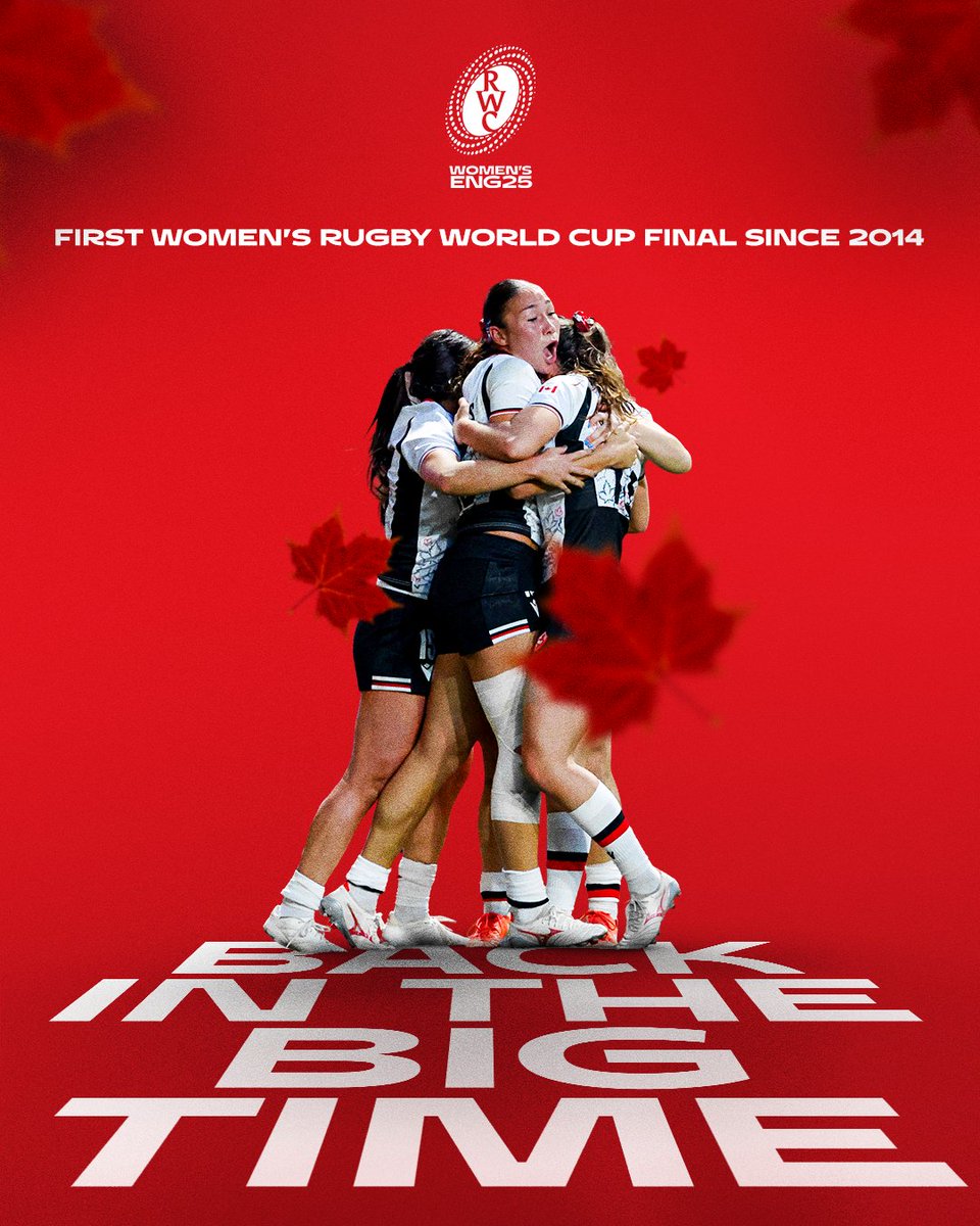 rugbyworldcup's tweet image. 11 years in the making...

80 minutes to make history 🇨🇦

#RWC2025