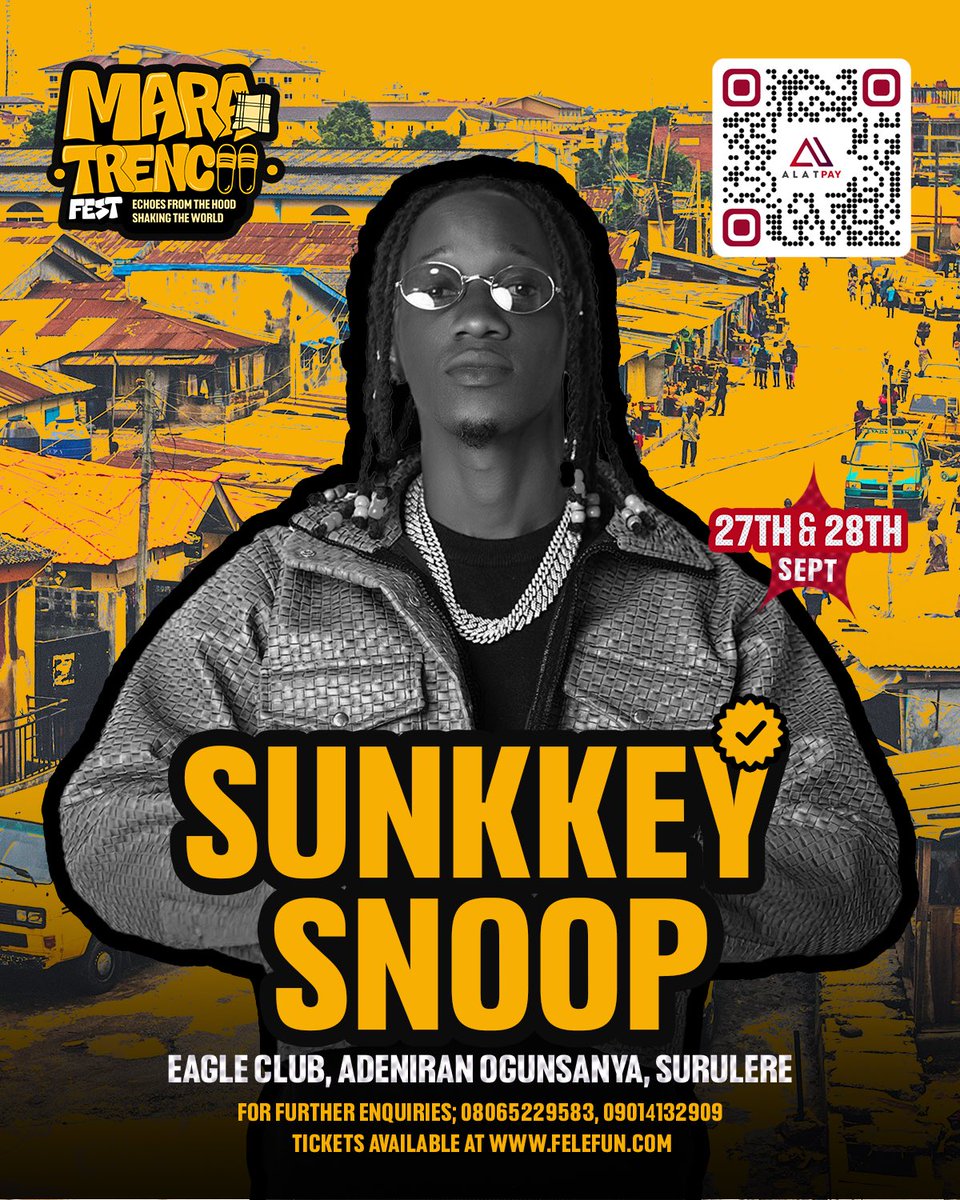 ToroEntComp's tweet photo. The energy at #maratrenchfest is going to be mad o!๐
Are you ready to turn up??!
๐๏ธ: 27th &28th September
๐: eagle club, surulere
#maraenergy #repyourhood https://t.co/716qcfmP8f
