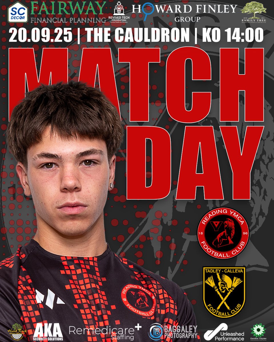 ymca_fc's tweet photo. 𝗥𝗘𝗔𝗗𝗜𝗡𝗚 𝗬𝗠𝗖𝗔 𝘃 𝗧𝗔𝗗𝗟𝗘𝗬 𝗖𝗔𝗟𝗟𝗘𝗩𝗔 𝗥𝗘𝗦

🏆Thames Valley Premier League
🏟️The Cauldron
🕑KO 2pm
🎟️Free Admission
🌭Food Available
🍺Licensed Bar

https://t.co/ckENlUbMKt

🤝@HowardFinleyLtd | https://t.co/baTpBE83Bq | @Stuartcripps4 | @fairway_fp | https://t.co/N7jWfe6SlN | https://t.co/drfP7jF0em| @Baggaley_Photo | @SecurityAka | @Gardenthymeltd | @RemedicareS | @UP_Unleashed🤝

👉@NonLeagueFix | @NonLeagueCrowd | @AffordableFooty | @ThamesValleyPL | @NonLeagueHQ1 | @nonlgupdates | @fiberkshire | @TCFC_A👈