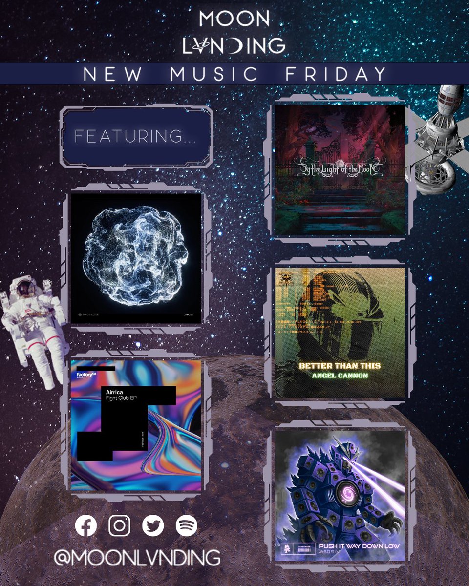 NMF is here and it’s dino-sized 🦕💥 Load up the playlist and keep the Lost Lands energy alive all weekend 🎶

RageMode - Ghost
Airrica - Make Me Feel Alive
<a href="/SevenLionsMusic/">Seven Lions</a> &amp; <a href="/kerlimusic/">KERLI</a> - By the Light of the Moon
<a href="/ANGELCANNON69/">ANGEL CANNON - LIVING HELL EP OUT NOW</a> - BETTER THAN THIS
<a href="/mersivsound/">Mersiv</a> - PUSH IT WAY DOWN