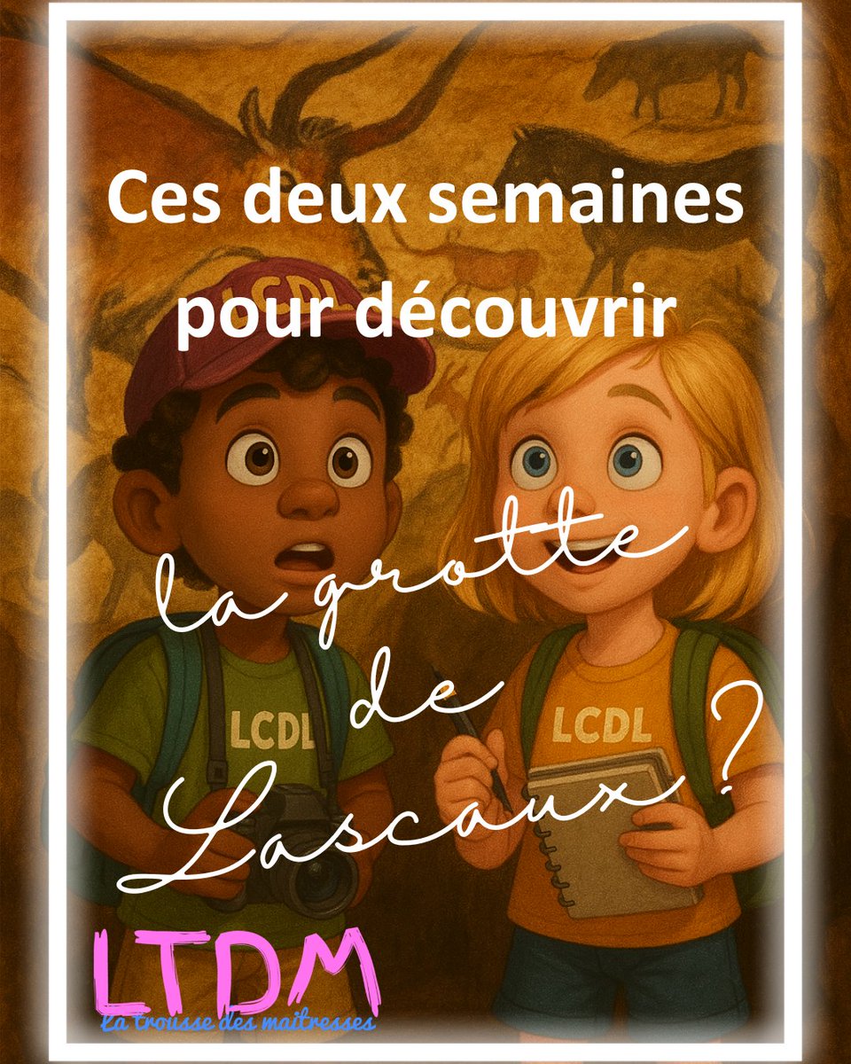 Alors comment se sont passées ces deux semaines pour découvrir la grotte de Lascaux ? 
Pour ceux qui veulent découvrir : latroussedesmaitresses.com/2025/04/dictee… 
Nous avons fait la dictée ce matin 😉

#TeamPE #TeamC2 #TeamC3 #France 💙🤍❤️