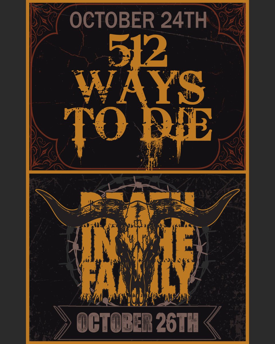 ⚰️ TWO NIGHTS OF TEXAS VIOLENCE ⚰️

FRIDAY, OCTOBER 24 512 WAYS TO DIE 

No ropes. No mercy. 

TICKETS ON SALE NOW
🎟: bit.ly/4nzUAKc

🪦🪦🪦🪦🪦🪦🪦🪦🪦

SUNDAY, OCTOBER 26 DITF2 

The ring returns. 

💀TICKETS ON SALE SOON FOR SUNDAY

Two shows. One violent weekend.