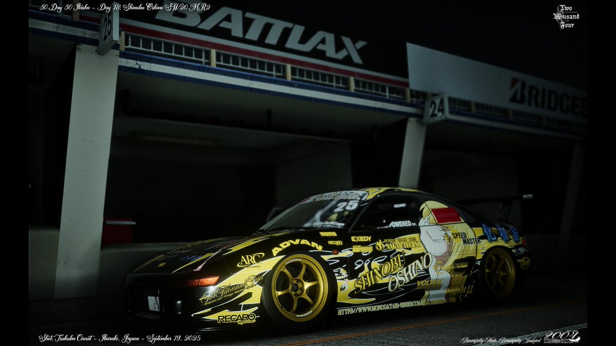 2004Collective's tweet photo. - 30 DAY 30 ITASHA
- DAY 19: SHINOBU OSHINO TOYOTA SW20 MR2
- PRODUCED BY 2004
---------------------------------
#twothousandfour
#carx
#MonogatariSeries 
#shinobuoshino https://t.co/Rwd8vcY9OB