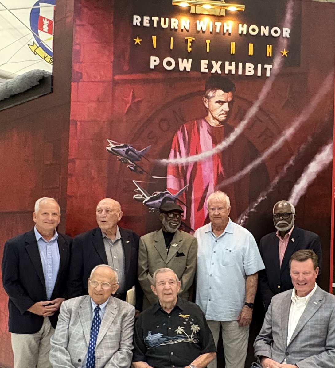 Kevin Wensing (@kevin_wensing) on Twitter photo Profound tribute to 🇺🇸 prisoners of war with opening of the "Return With Honor" exhibit at National Museum of Naval Aviation in Pensacola, FL. The <a href="/vietnamwar50th/">VietnamWar50th</a> salutes these heroes, their families & all who served in defense of Liberty. #POWMIADay navalaviationmuseum.org/return-with-ho… Profound tribute to 🇺🇸 prisoners of war with opening of the "Return With Honor" exhibit at National Museum of Naval Aviation in Pensacola, FL. The <a href="/vietnamwar50th/">VietnamWar50th</a> salutes these heroes, their families & all who served in defense of Liberty. #POWMIADay navalaviationmuseum.org/return-with-ho…